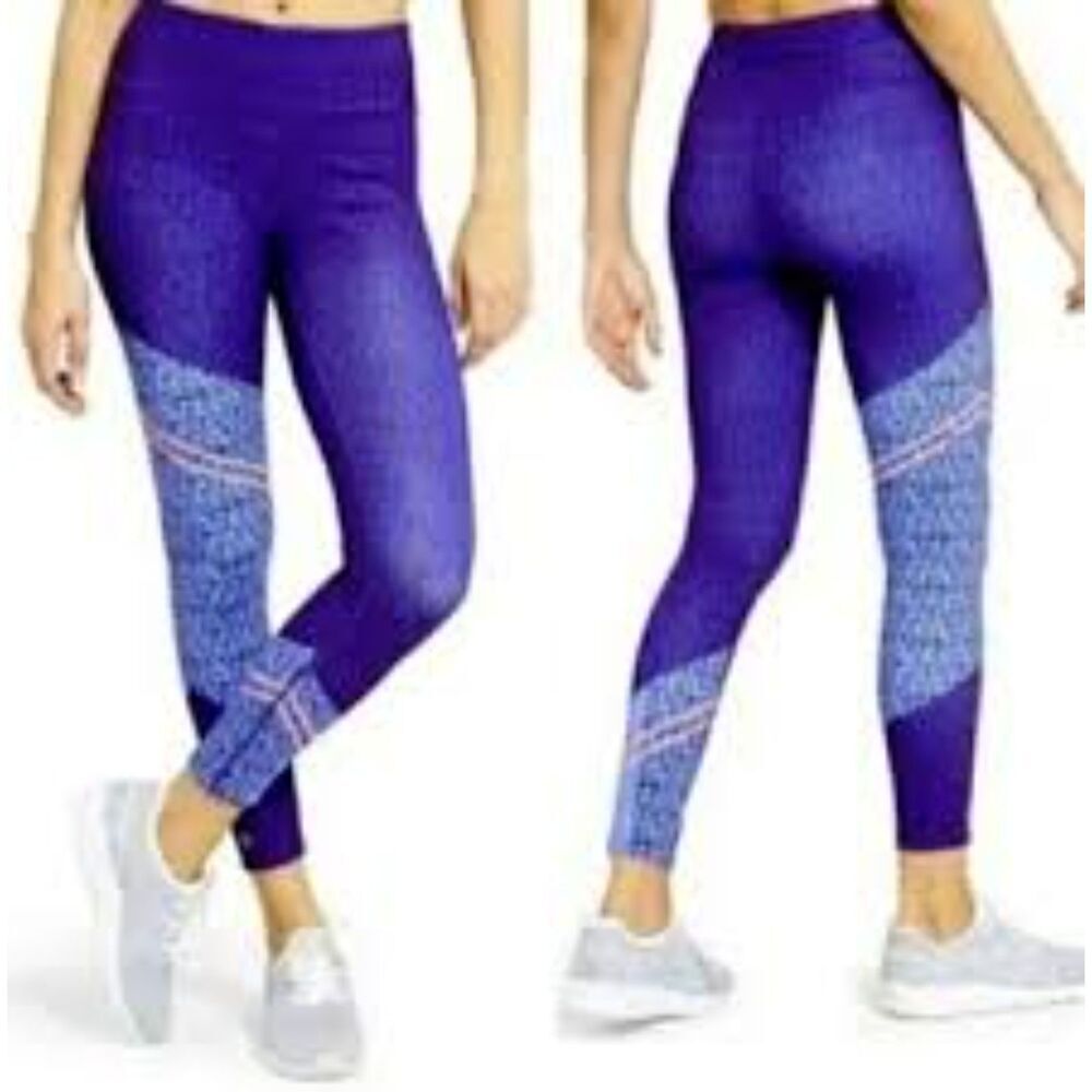 Athleta Asym Camo Sonar 7/8‎ Leggings